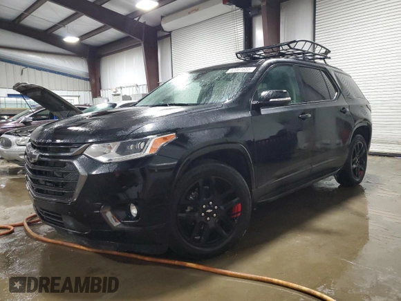 2020 Chevrolet Traverse Premier with VIN 1GNEVKKW3LJ310766, listed as a Copart auction lot 42061655 with 103,813 mi miles and Salvage Title. Bid and sale history available at carsss.com. Image 1.