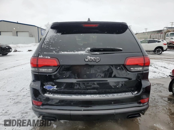 2020 Jeep Grand Cherokee Overland with VIN 1C4RJFCG3LC276983, listed as a Copart auction lot 47673205 with 54,963 mi miles and Salvage Title. Bid and sale history available at carsss.com. Image 6.