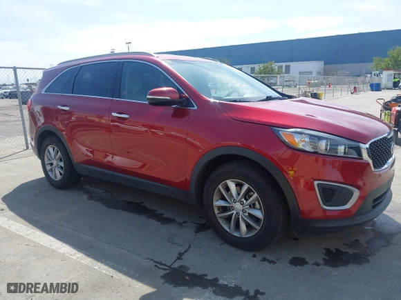 2017 Kia Sorento LX V6 with VIN 5XYPG4A57HG311913, listed as a IAAI auction lot 41764716 with 78,224 mi miles. Bid and sale history available at carsss.com. Image 1.
