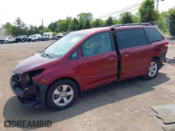 2014 Toyota Sienna LE AAS с VIN 5TDKK3DC6ES417507, выставлен на аукционе IAAI как лот 42419179 с пробегом 156 058 миль миль и . История ставок и продаж доступна на DreamBid. Изображение 23.