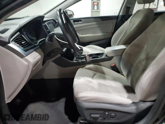 2018 Hyundai Sonata SEL with VIN 5NPE34AF7JH653663, listed as a Copart auction lot 50638425 with 84,538 mi miles and Salvage Title. Bid and sale history available at DreamBid. Image 7.