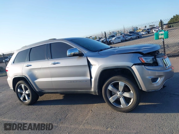 2014 Jeep Grand Cherokee Limited with VIN 1C4RJEBM3EC386954, listed as a IAAI auction lot 41812278 with 172,052 mi miles. Bid and sale history available at carsss.com. Image 14.