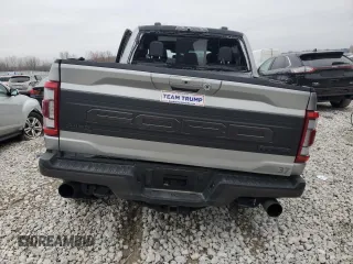 2022 Ford F-150 Raptor with VIN 1FTFW1RGXNFA83388, listed as a Copart auction lot 84998374 with Not Provided miles and Salvage Title. Bid and sale history available at carsss.com. Image 6.