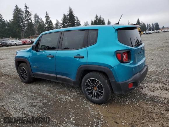 2020 Jeep Renegade Sport with VIN ZACNJAAB1LPM01724, listed as a Copart auction lot 50780035 with 102,140 mi miles and Clean Title. Bid and sale history available at carsss.com. Image 2.