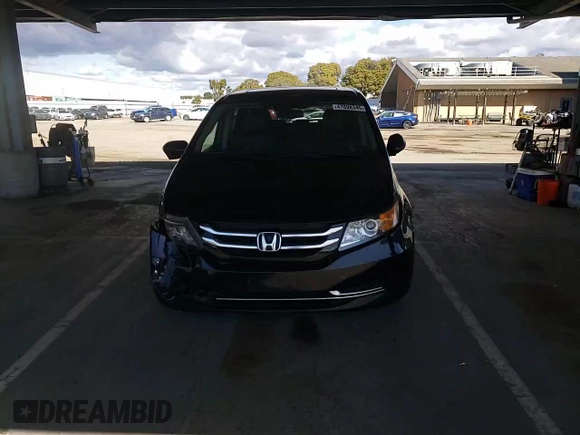 2017 Honda Odyssey EX-L with VIN 5FNRL5H62HB012121, listed as a Copart auction lot 47698345 with 98,940 mi miles and Salvage Title. Bid and sale history available at DreamBid. Image 11.