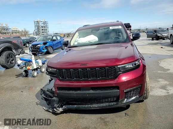 2022 Jeep Grand Cherokee Limited с VIN 1C4RJJBG9N8608807, выставлен на аукционе Copart как лот 46422385 с пробегом 49 200 миль миль и Списание • Salvage title. История ставок и продаж доступна на DreamBid. Изображение 12.