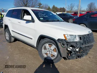 2012 Jeep Grand Cherokee Laredo with VIN 1C4RJFAGXCC224138, listed as a IAAI auction lot 41736375 with 133,383 mi miles. Bid and sale history available at carsss.com. Image 1.