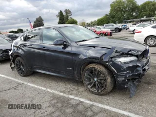 2017 BMW X6 xDrive35i with VIN 5UXKU2C56H0N84897, listed as a Copart auction lot 47073513 with 86,251 mi miles. Bid and sale history available at carsss.com. Image 4.