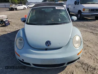 2006 Volkswagen Beetle with VIN 3VWRF31Y76M320169, listed as a Copart auction lot 60538275 with 130,958 mi miles and Salvage title. Bid and sale history available at DreamBid. Image 5.