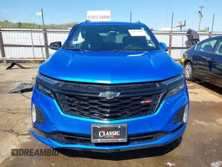 2024 Chevrolet Equinox RS with VIN 3GNAXMEG8RS221288, listed as a IAAI auction lot 41976989 with 30,223 mi miles and . Bid and sale history available at DreamBid. Image 13.