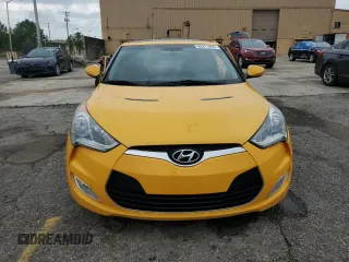 2012 Hyundai Veloster w/Black Int with VIN KMHTC6AD9CU027490, listed as a Copart auction lot 60211855 with 113,836 mi miles and Salvage title. Bid and sale history available at DreamBid. Image 5.