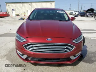 2017 Ford Fusion SE with VIN 3FA6P0H90HR206204, listed as a Copart auction lot 48361215 with 116,677 mi miles and Salvage Title. Bid and sale history available at DreamBid. Image 5.