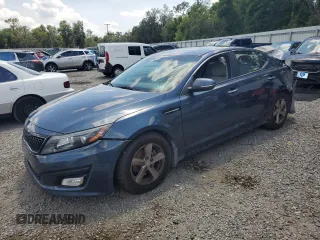 2015 Kia Optima LX with VIN 5XXGM4A72FG479454, listed as a Copart auction lot 57891665 with 196,066 mi miles and Salvage title. Bid and sale history available at DreamBid. Image 1.