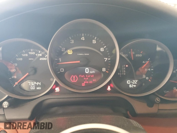 2009 Porsche 911 Carrera with VIN WP0CA29999S740784, listed as a Copart auction lot 63379245 with 73,244 mi miles and Salvage title. Bid and sale history available at DreamBid. Image 9.