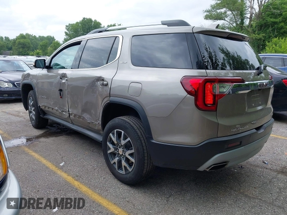 2023 GMC Acadia SLT with VIN 1GKKNUL41PZ184357, listed as a IAAI auction lot 42439400 with 60,238 mi miles and . Bid and sale history available at DreamBid. Image 3.