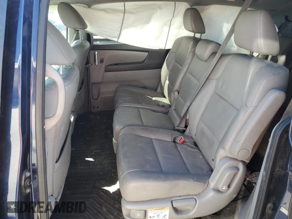 2014 Honda Odyssey EX-L with VIN 5FNRL5H66EB114159, listed as a Copart auction lot 52804175 with 205,234 mi miles and Salvage Title. Bid and sale history available at DreamBid. Image 10.