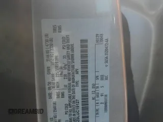 2020 Ford Escape Titanium Hybrid with VIN 1FMCU9DZ0LUC19127, listed as a Copart auction lot 64840315 with Not provided miles and Salvage title. Bid and sale history available at DreamBid. Image 12.