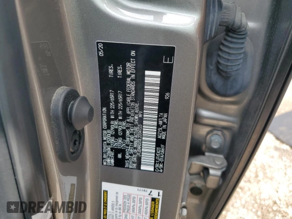 2020 Lexus NX 300 с VIN JTJDARDZ0L2234723, выставлен на аукционе Copart как лот 62888655 с пробегом Не указан миль и Списание • Salvage title. История ставок и продаж доступна на DreamBid. Изображение 13.