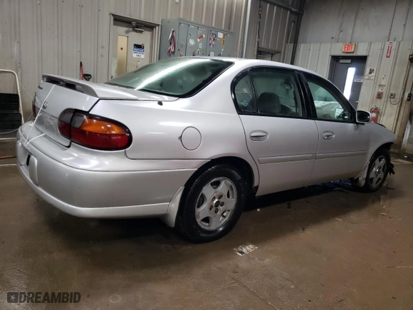 2002 Chevrolet Malibu LS with VIN 1G1NE52J12M681252, listed as a Copart auction lot 88340415 with 150,915 mi miles and Salvage Title. Bid and sale history available at carsss.com. Image 3.