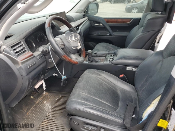 2019 Lexus LX with VIN JTJHY7AX1K4305435, listed as a Copart auction lot 44638363 with NaN miles. Bid and sale history available at carsss.com. Image 7.
