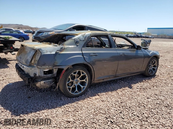 2018 Chrysler 300 S with VIN 2C3CCABG7JH293501, listed as a Copart auction lot 52521985 with Not Provided miles and Salvage Title. Bid and sale history available at DreamBid. Image 3.