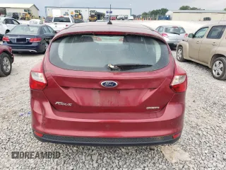 2014 Ford Focus Titanium with VIN 1FADP3N29EL422689, listed as a Copart auction lot 59817535 with 105,515 mi miles and Salvage title. Bid and sale history available at DreamBid. Image 6.