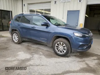 2020 Jeep Cherokee Latitude with VIN 1C4PJMCX4LD548236, listed as a Copart auction lot 51215994 with 65,381 mi miles and Salvage Title. Bid and sale history available at carsss.com. Image 4.