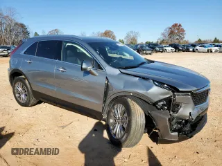 2025 Cadillac XT4 FWD Premium Luxury with VIN 1GYFZCR45SF115517, listed as a Copart auction lot 83263184 with 2,328 mi miles and Salvage title. Bid and sale history available at DreamBid. Image 4.