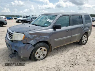 2014 Honda Pilot LX with VIN 5FNYF3H26EB026054, listed as a Copart auction lot 63871025 with 115,192 mi miles and Salvage title. Bid and sale history available at DreamBid. Image 1.