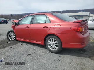 2009 Toyota Corolla with VIN 2T1BU40E79C075958, listed as a Copart auction lot 49871435 with 0 mi miles and Salvage Title. Bid and sale history available at carsss.com. Image 2.
