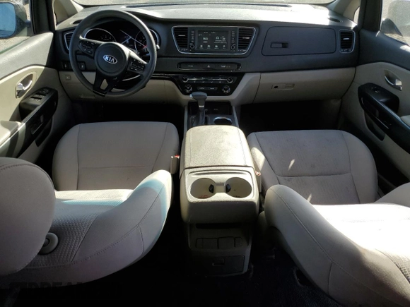 2021 Kia Sedona EX with VIN KNDMB5C11M6673086, listed as a Copart auction lot 42244935 with 57,698 mi miles and Salvage Title. Bid and sale history available at carsss.com. Image 8.