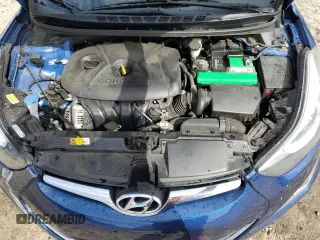 2016 Hyundai Elantra SE with VIN 5NPDH4AE7GH702342, listed as a Copart auction lot 48133575 with 129,978 mi miles and Salvage Title. Bid and sale history available at DreamBid. Image 11.
