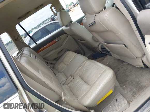 2003 Lexus GX 470 z VIN JTJBT20X930014196, wystawiony jako IAAI lot #42467486 z przebiegiem 282 962 mil mil oraz . Historia ofert i sprzedaży dostępna na DreamBid. Obrazek 8.