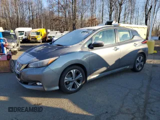 2018 Nissan LEAF SL with VIN 1N4AZ1CP4JC308352, listed as a Copart auction lot 89021515 with 44,902 mi miles and Clean Title. Bid and sale history available at DreamBid. Image 1.