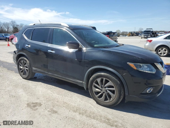 2016 Nissan Rogue SV with VIN 5N1AT2MT2GC825957, listed as a Copart auction lot 49725375 with 105,769 mi miles and Clean Title. Bid and sale history available at carsss.com. Image 4.