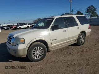 2008 Ford Expedition Eddie Bauer z VIN 1FMFU17508LA78354, wystawiony jako Copart lot #47297895 z przebiegiem 217 527 mil mil oraz Szkody całkowita. Historia ofert i sprzedaży dostępna na DreamBid. Obrazek 1.