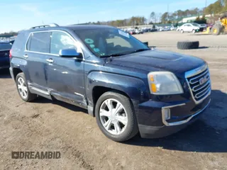 2017 GMC Terrain SLT with VIN 2GKFLUE38H6108031, listed as a IAAI auction lot 41711477 with 128,277 mi miles. Bid and sale history available at carsss.com. Image 1.