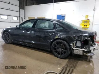 2023 Audi S8 z VIN WAULSAF84PN009501, wystawiony jako Copart lot #62595324 z przebiegiem 18 928 mil mil oraz Szkoda całkowita • Salvage title. Historia ofert i sprzedaży dostępna na DreamBid. Obrazek 2.