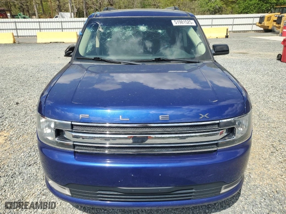 2014 Ford Flex SEL with VIN 2FMGK5C86EBD43002, listed as a Copart auction lot 51981525 with 101,442 mi miles and Salvage Title. Bid and sale history available at carsss.com. Image 5.