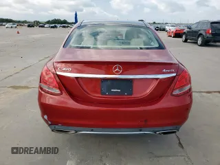 2018 Mercedes-Benz C 300 with VIN 55SWF4KBXJU258929, listed as a Copart auction lot 64697985 with 47,264 mi miles and Clean title. Bid and sale history available at DreamBid. Image 6.