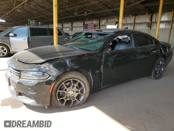 2018 Dodge Charger GT with VIN 2C3CDXJG1JH126682, listed as a Copart auction lot 55499385 with 93,774 mi miles and Clean Title. Bid and sale history available at DreamBid. Image 1.