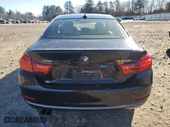 2016 BMW 4 Series 428i xDrive with VIN WBA3N9C53GK249267, listed as a Copart auction lot 83949064 with 117,160 mi miles and Salvage Title. Bid and sale history available at carsss.com. Image 6.