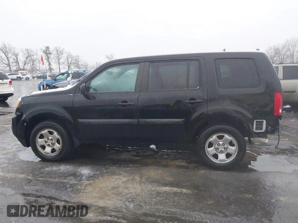2015 Honda Pilot LX with VIN 5FNYF4H27FB020075, listed as a IAAI auction lot 41509926 with 1 mi miles. Bid and sale history available at carsss.com. Image 14.