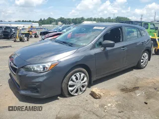 2018 Subaru Impreza with VIN 4S3GTAA63J3719385, listed as a Copart auction lot 64986495 with 57,912 mi miles and Salvage title. Bid and sale history available at DreamBid. Image 1.