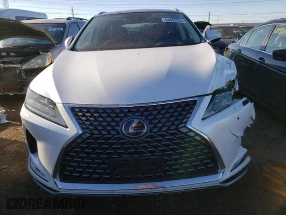2021 Lexus RX with VIN 2T2JGMDA0MC057719, listed as a Copart auction lot 68402692 with 0 mi miles. Bid and sale history available at carsss.com. Image 5.