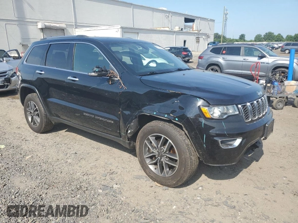 2019 Jeep Grand Cherokee Limited with VIN 1C4RJFBG5KC679881, listed as a Copart auction lot 62743025 with 67,687 mi miles and Salvage title. Bid and sale history available at DreamBid. Image 4.