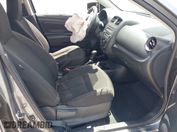 2016 Nissan Versa S Plus with VIN 3N1CN7APXGL834974, listed as a IAAI auction lot 42040289 with 53,092 mi miles. Bid and sale history available at carsss.com. Image 5.