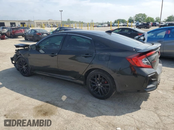 2020 Honda Civic Si z VIN 2HGFC1E56LH700148, wystawiony jako Copart lot #56273885 z przebiegiem 94 622 mil mil oraz Szkoda całkowita • Salvage title. Historia ofert i sprzedaży dostępna na DreamBid. Obrazek 2.