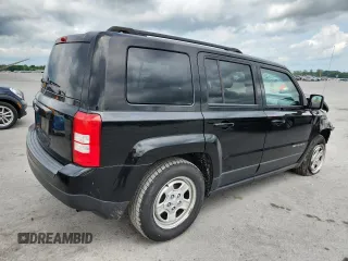 2017 Jeep Patriot Sport with VIN 1C4NJPBA2HD116080, listed as a Copart auction lot 63085215 with 89,826 mi miles and Salvage title. Bid and sale history available at DreamBid. Image 3.