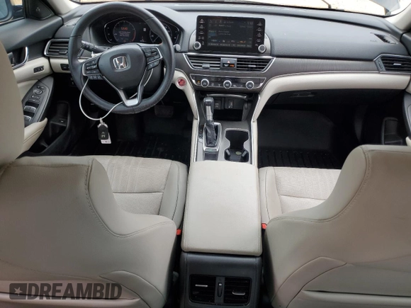 2018 Honda Accord EX-L z VIN 1HGCV1F50JA208724, wystawiony jako Copart lot #54651615 z przebiegiem 139 290 mil mil oraz Szkoda całkowita • Salvage title. Historia ofert i sprzedaży dostępna na DreamBid. Obrazek 8.